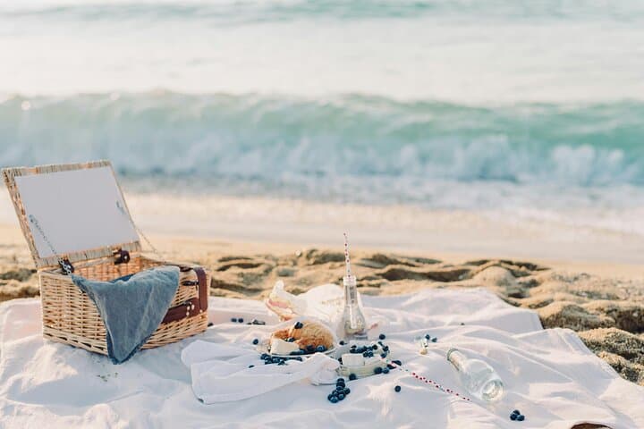 What better place than the beach to enjoy some snacks?
