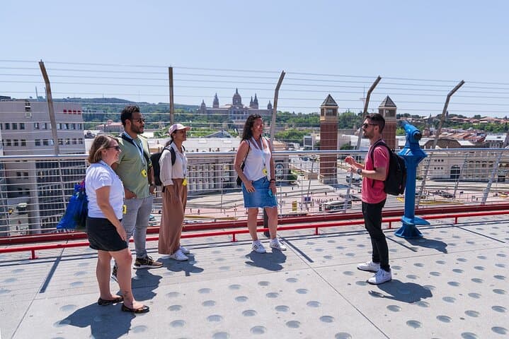 Panoramic Barcelona and Montserrat with Cog-Wheel Train