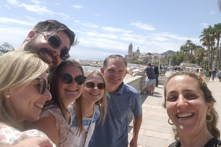 Cultural coastal trip with winery visit from Barcelona