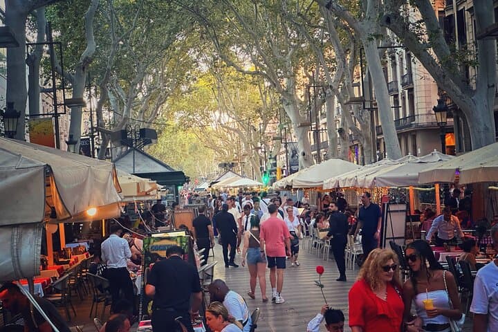 Get to see the Famous Ramblas Street on this Barcelona Walking tour