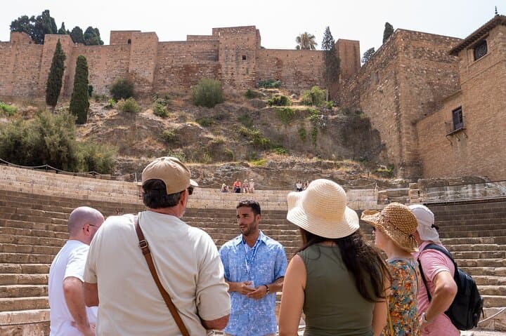 Malaga Private Tour, Roman Theatre, Alcazaba with Tickets Included