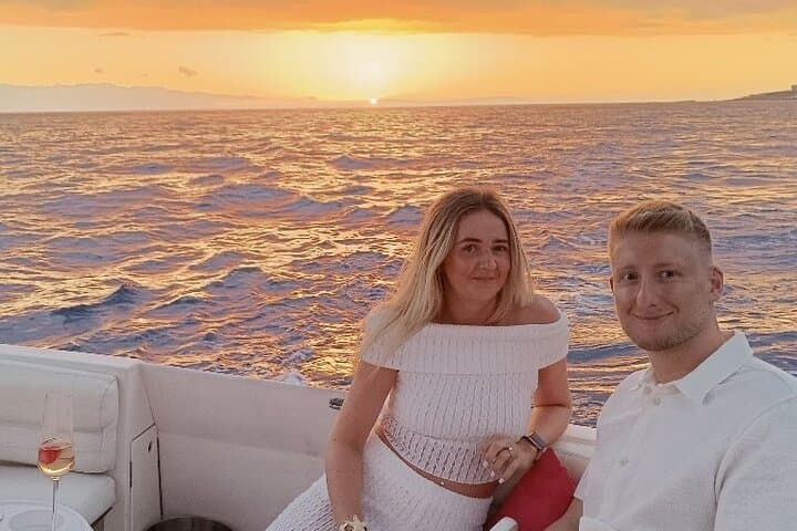 2 Hour VIP Private Luxury Sunset Boat Charter in Tenerife