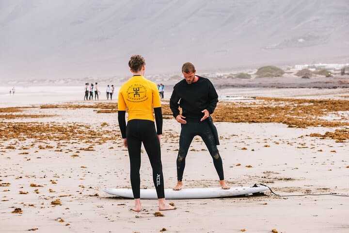 2 Hours Surfing Lesson in Lanzarote