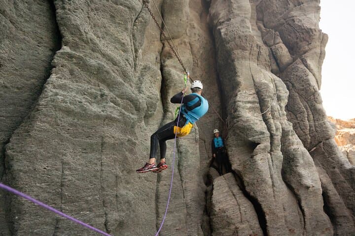 Coastering in Gran Canaria (Aquatic Route in the ocean cliffs)