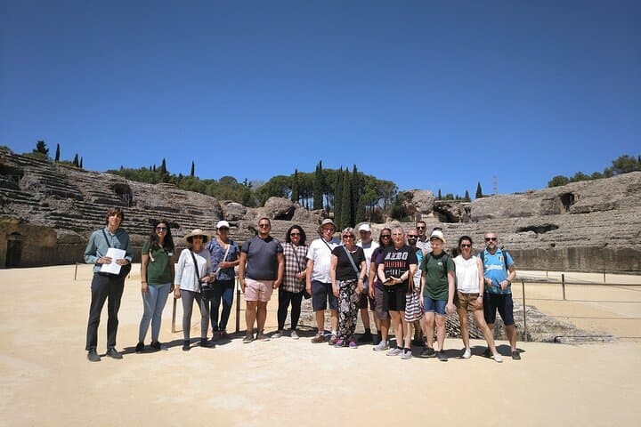 Private hald day tour to the historic roman city of Italica