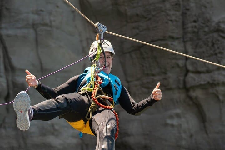 Coastering in Gran Canaria (Aquatic Route in the ocean cliffs)