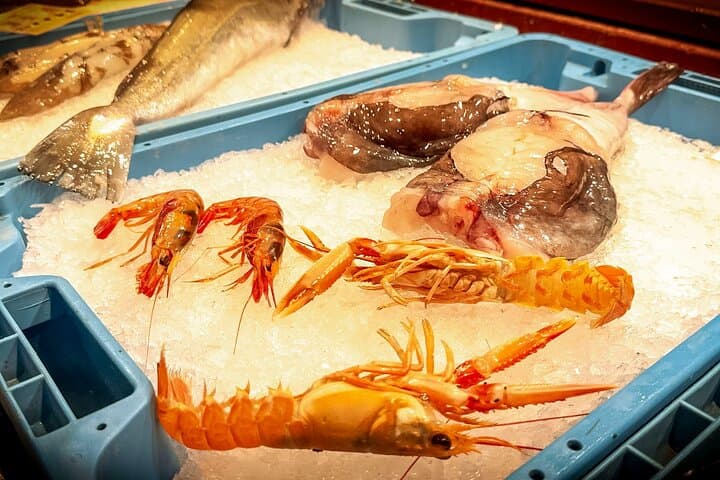 Seafood Paella Maestro Market Tour & Sangria & Tapas