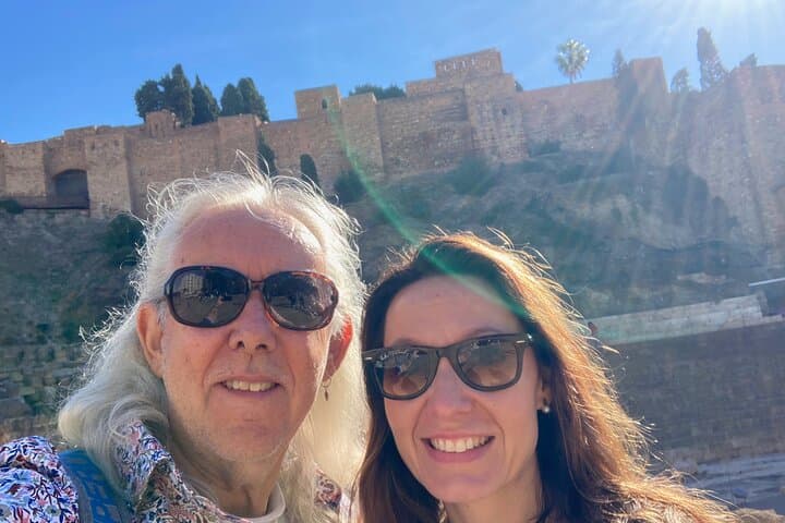 The authors in front of the Alcazaba