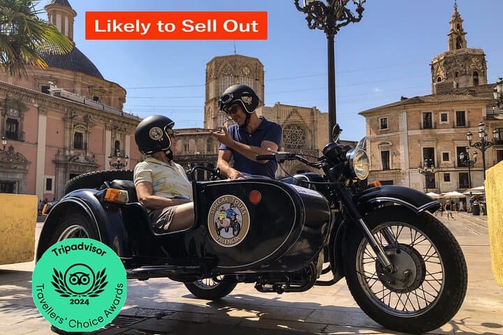 Private Vintage Sidecar Experience in Valencia with a Local Guide