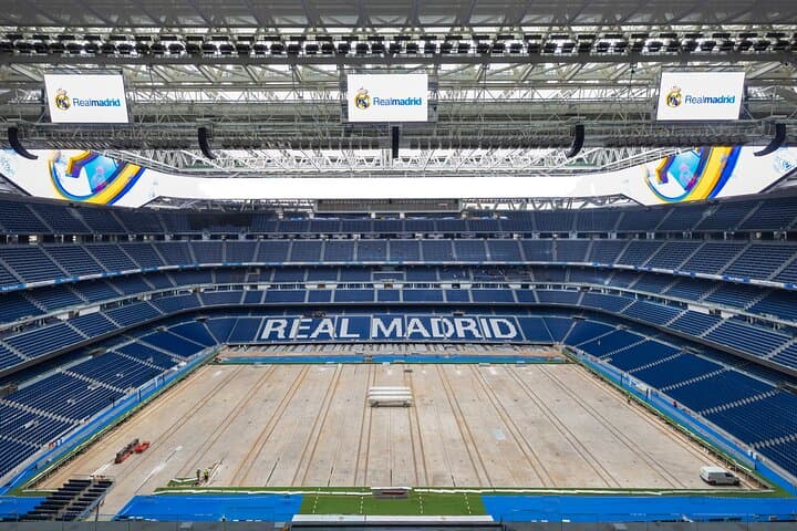 Bernabéu Stadium & Real Madrid Museum Tour + Optional Tapas