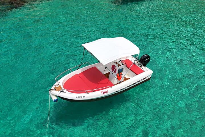 Boat Rental Without License Full day (8hs)