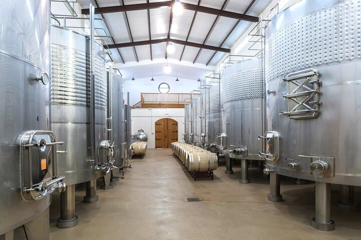 Family winery visit with food