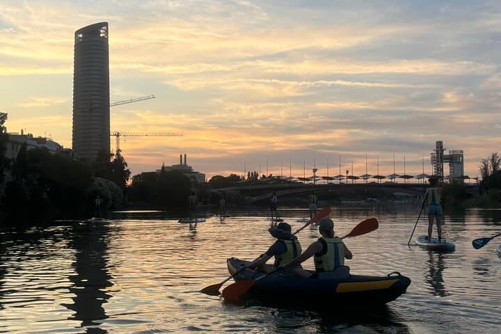 Sunset Tour By Kayak Seville