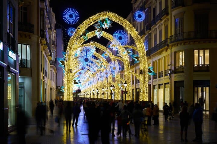 Málaga’s Festive Lights: A Private Christmas Walking Tour
