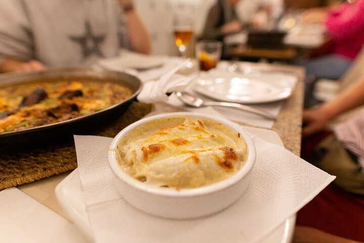 Catalan-style cannelloni is a typical dish in Barcelona