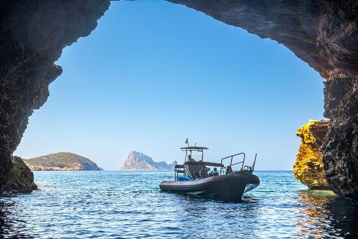 Caves on the coast of Ibiza