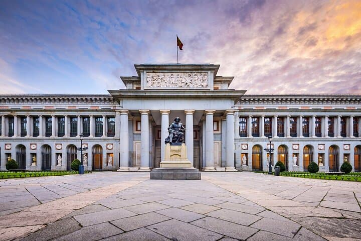 Facade of the Prado Museum