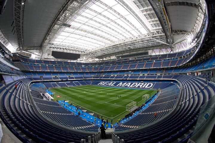 Madrid Bernabeu Stadium Tour Admission Ticket