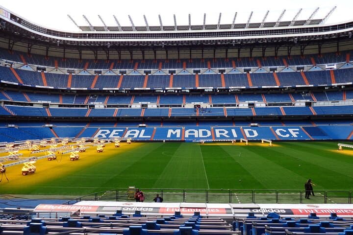 Madrid Bernabeu Stadium Tour Admission Ticket