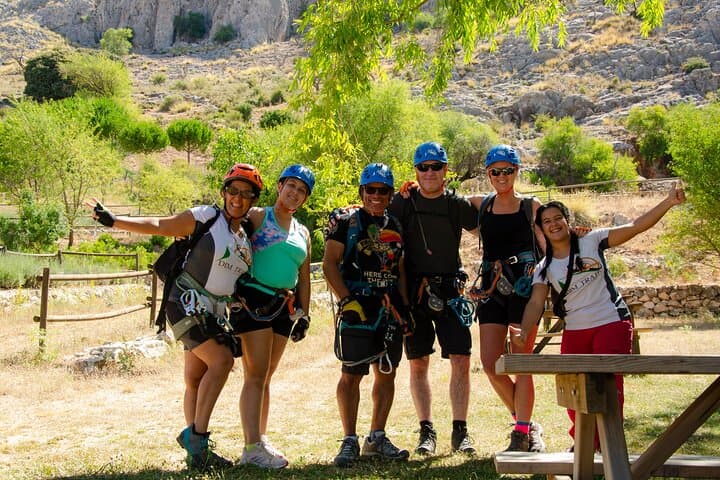 Climbing the John Hogbin Via Ferrata with Lunch