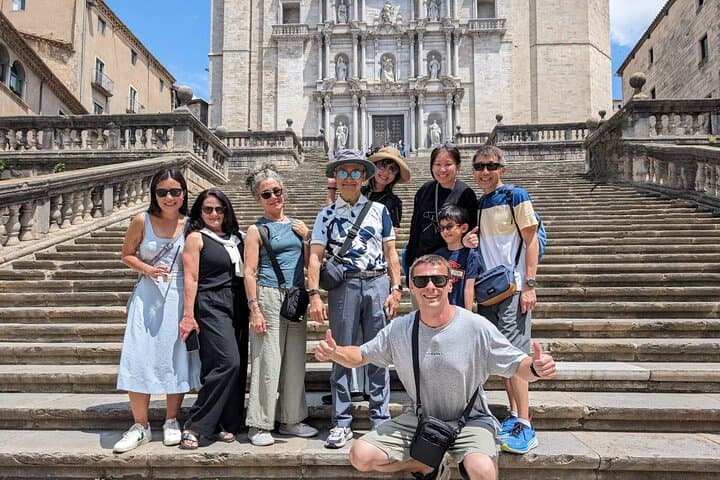 Medieval Girona private tour at the cathedral from Barcelona