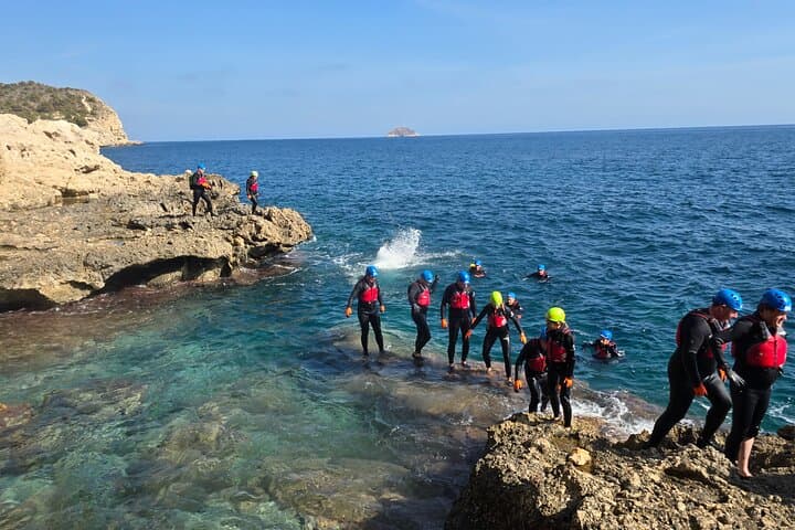 Coasteering in Villajoyosa
