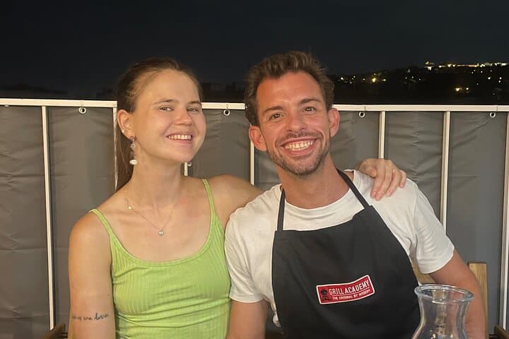 BBQ Paella in a Penthouse Terrace in Barcelona with a Chef