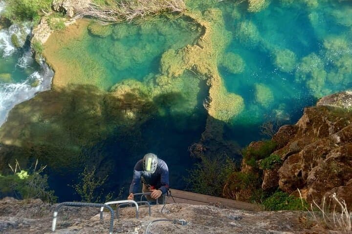Via Ferrata Adventure in Madrid with Transport
