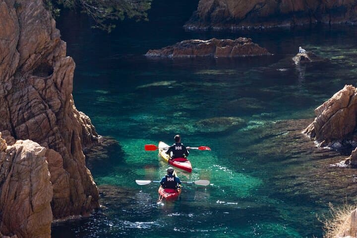 KAYAKING IN CAP DE MORT - COSTA BRAVA