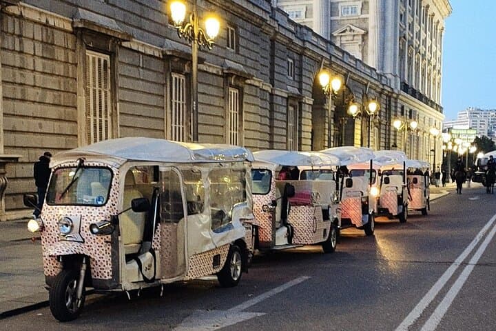 Madrid Sightseeing Tuk Tuk Tours