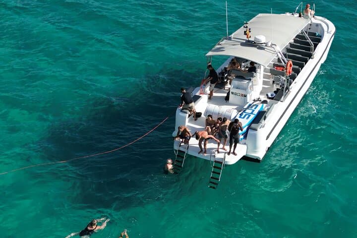Visit to Palma marine reserve cliff caves and snorkeling