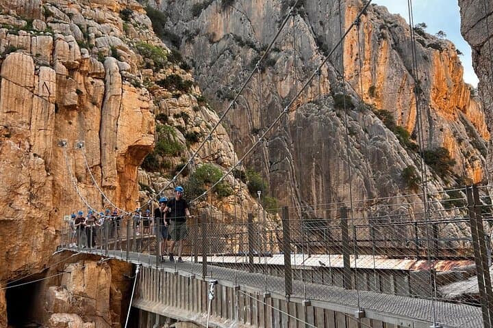 Caminito del Rey with Private Transportation from Marbella