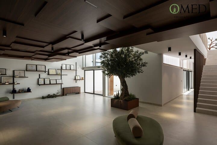 Welcome area