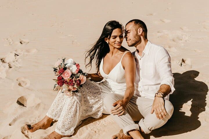 Sun Kissed Photoshoot at La Barceloneta Beach