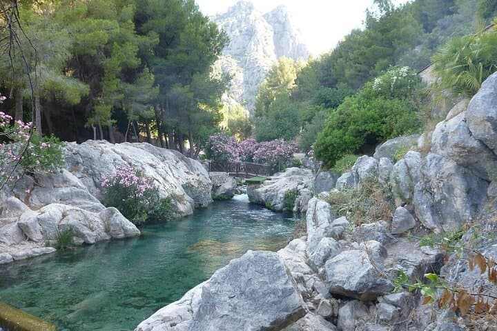 Algar Waterfalls from Alicante and Benidorm