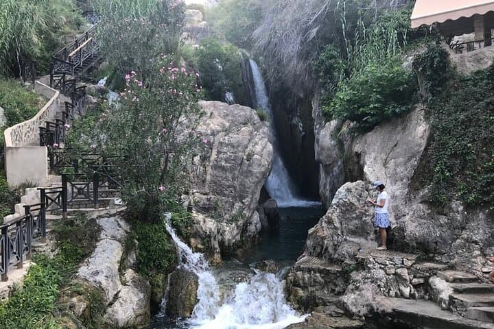 Algar Waterfalls from Alicante and Benidorm