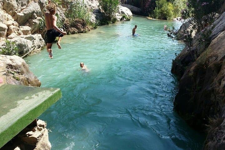 Algar Waterfalls from Alicante and Benidorm