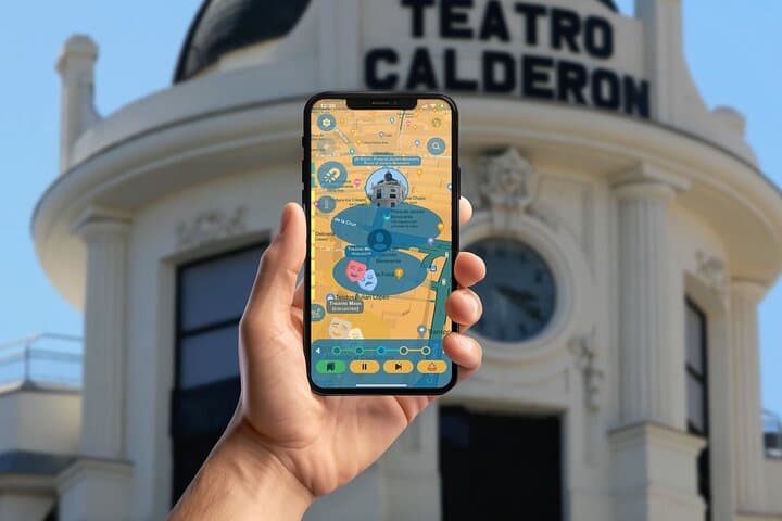 Madrid Golden Age GPS App Walking Tour Mobile Game