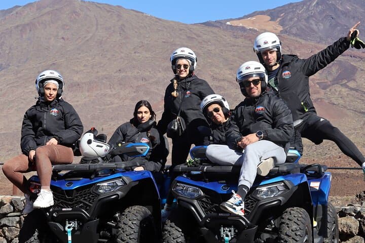 Puerto de la Cruz: Teide Quad Volcanic Tour Teide National Park
