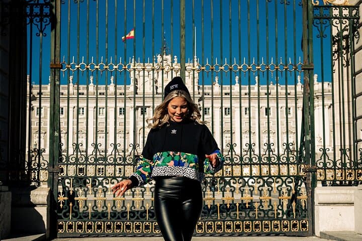 Professional Private Photoshoot at The Royal Palace in Madrid