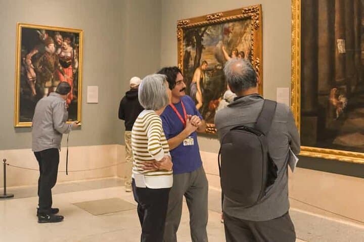 Engaging explanation of Titian's work