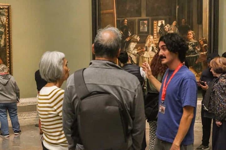 Insightful explanation of the museum's main masterpiece; Las Meninas by Velazquez