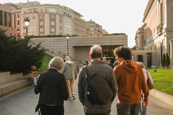 About to enter the museum