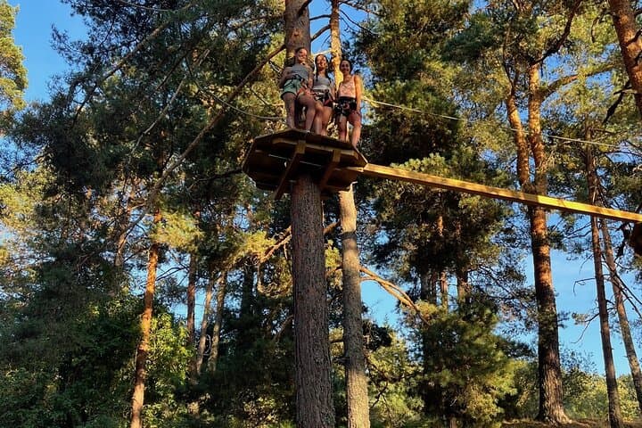 Experience of Ziplines in La Sierra de Guadarrama