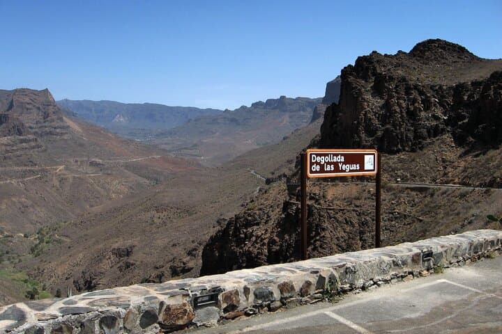 View of the Fataga ravine