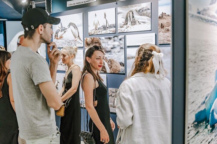 Foto-museo interactivo de la Antártida con realidad virtual