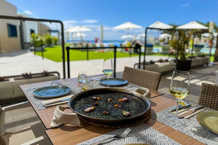 Lunch in the restaurant "La Arrocería"