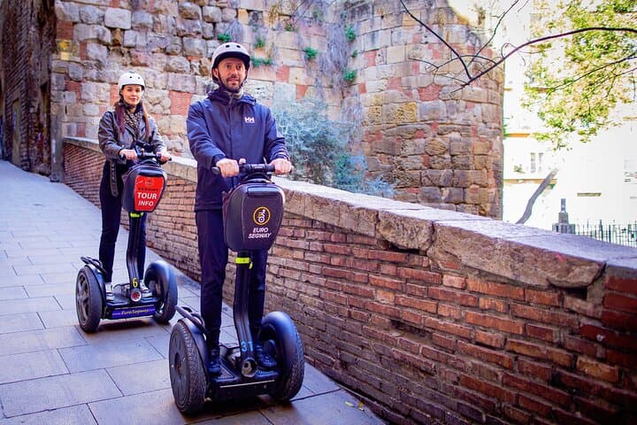 Barcelona Segway and E Scooter Tour with Local Food Tastings