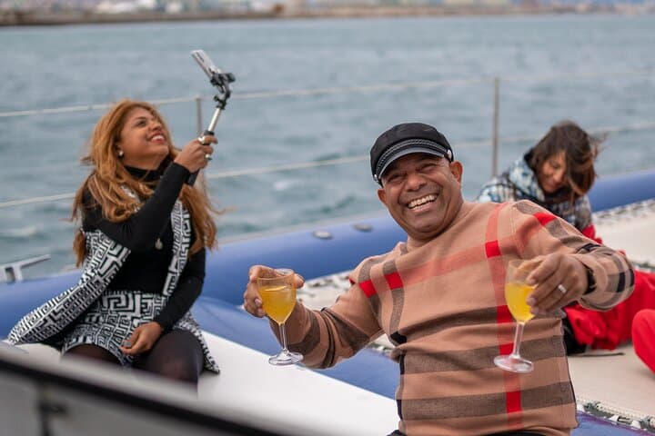 Afterwork on Catamaran with Live Music from Port Olimpic