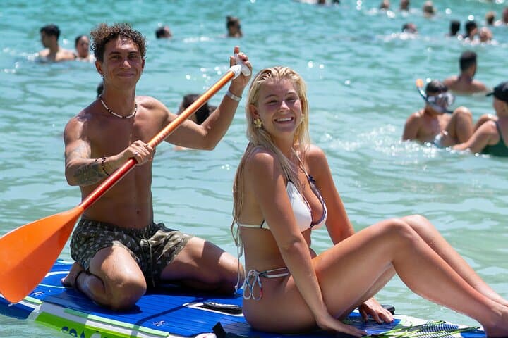 Experience best beaches Mallorca with Monitor, SUP and Snorkeling